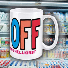 Load image into Gallery viewer, &quot;SHIT OFF&quot; LARGE MUG
